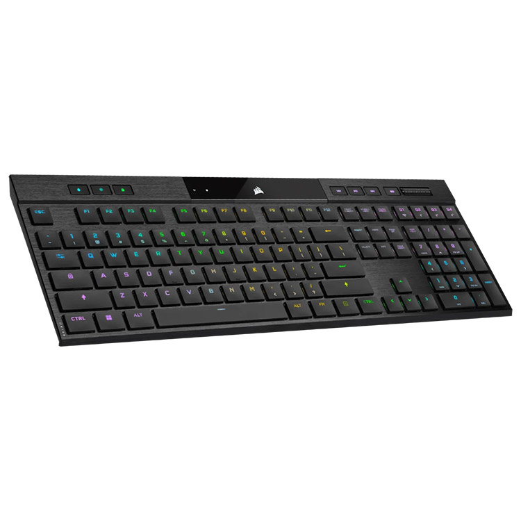 خرید کیبورد Corsair K100 Air - بی‌سیم - سوییچ مکانیکی Cherry MX Ultra